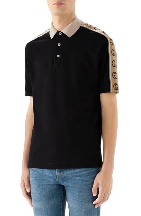 tricou gucci polo|Gucci black and white shirts.